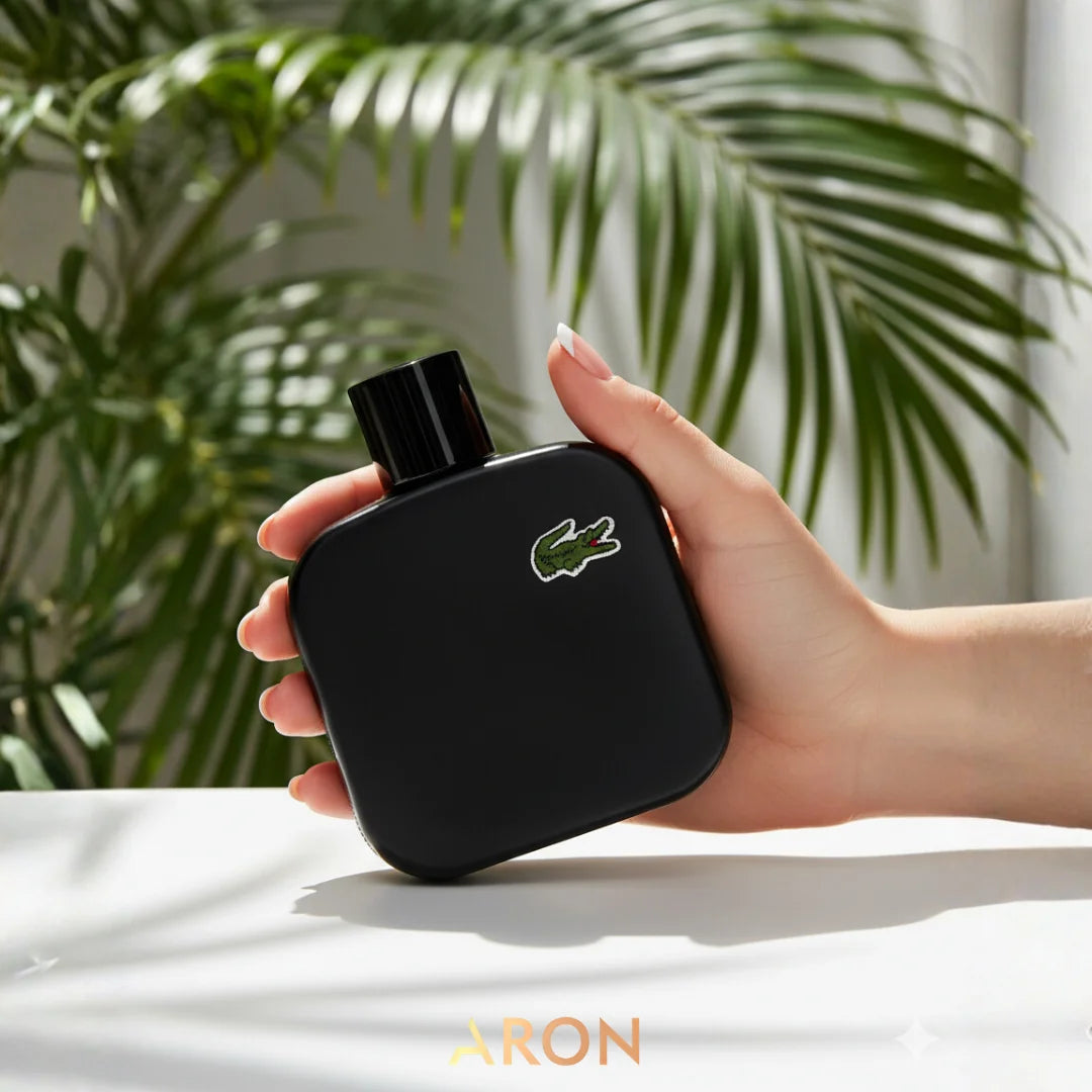 Fragancia inspirada en Eau de L4cost3 L.12.12. Noir Men