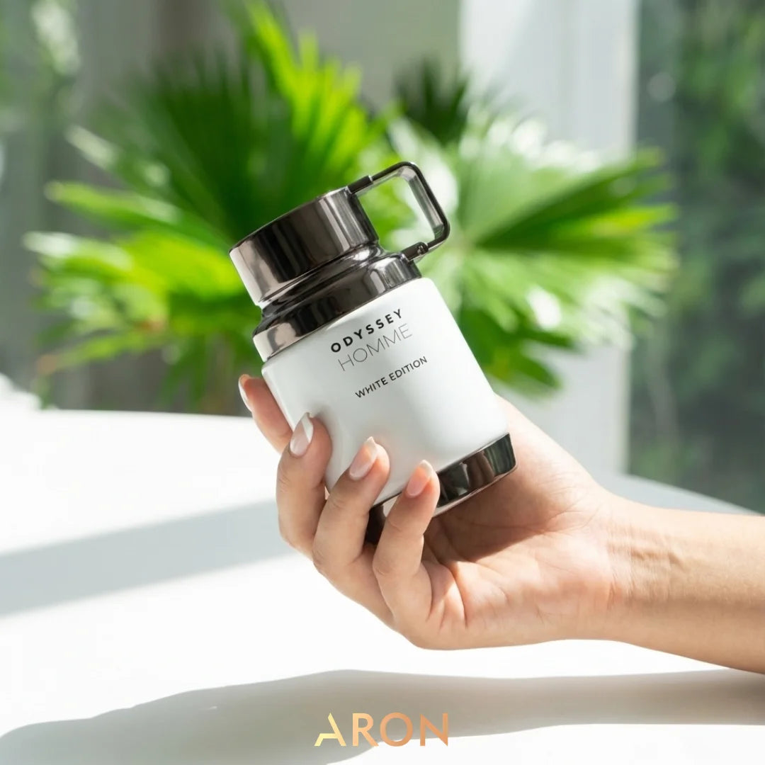 Fragancia inspirada en Odyss3y Homme White Edition Arm4f Men