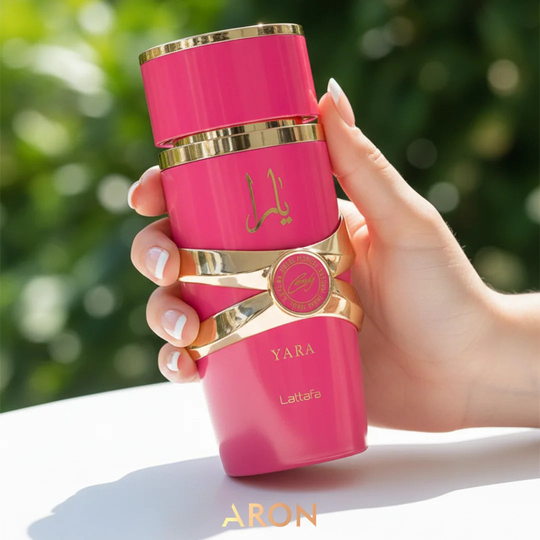 Fragancia inspirada en Yara Candy L4ttafa Dama