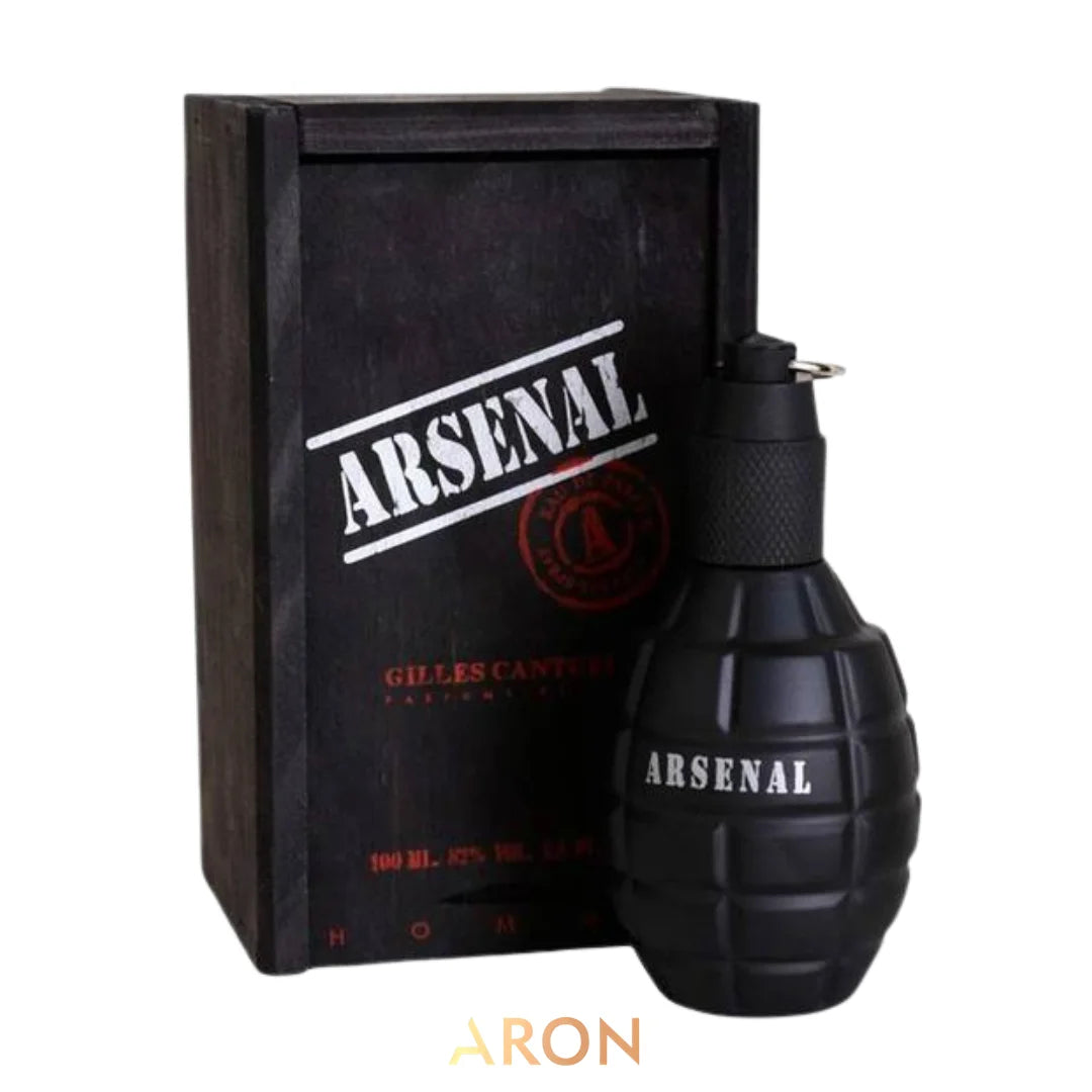 Fragancia inspirada en Arsenal Black Gill3s C4ntuel Men