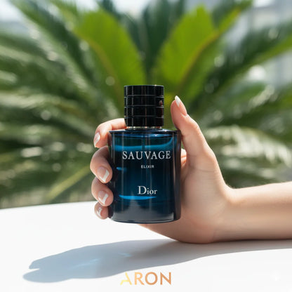 Fragancia inspirada en Sauvage Elixir Di0r Men