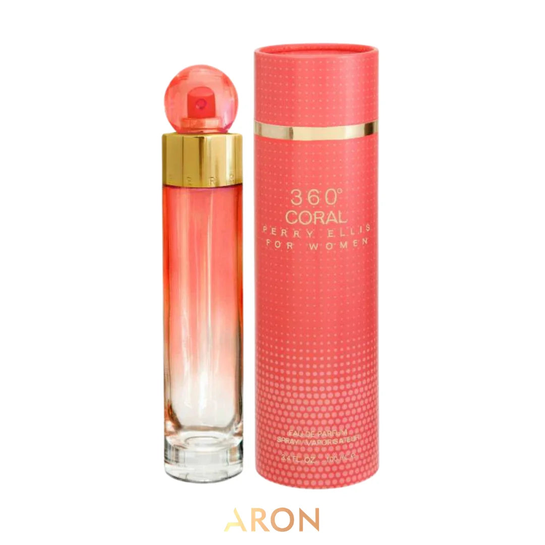Fragancia inspirada en 360° Coral P3rry Ell1s Dama