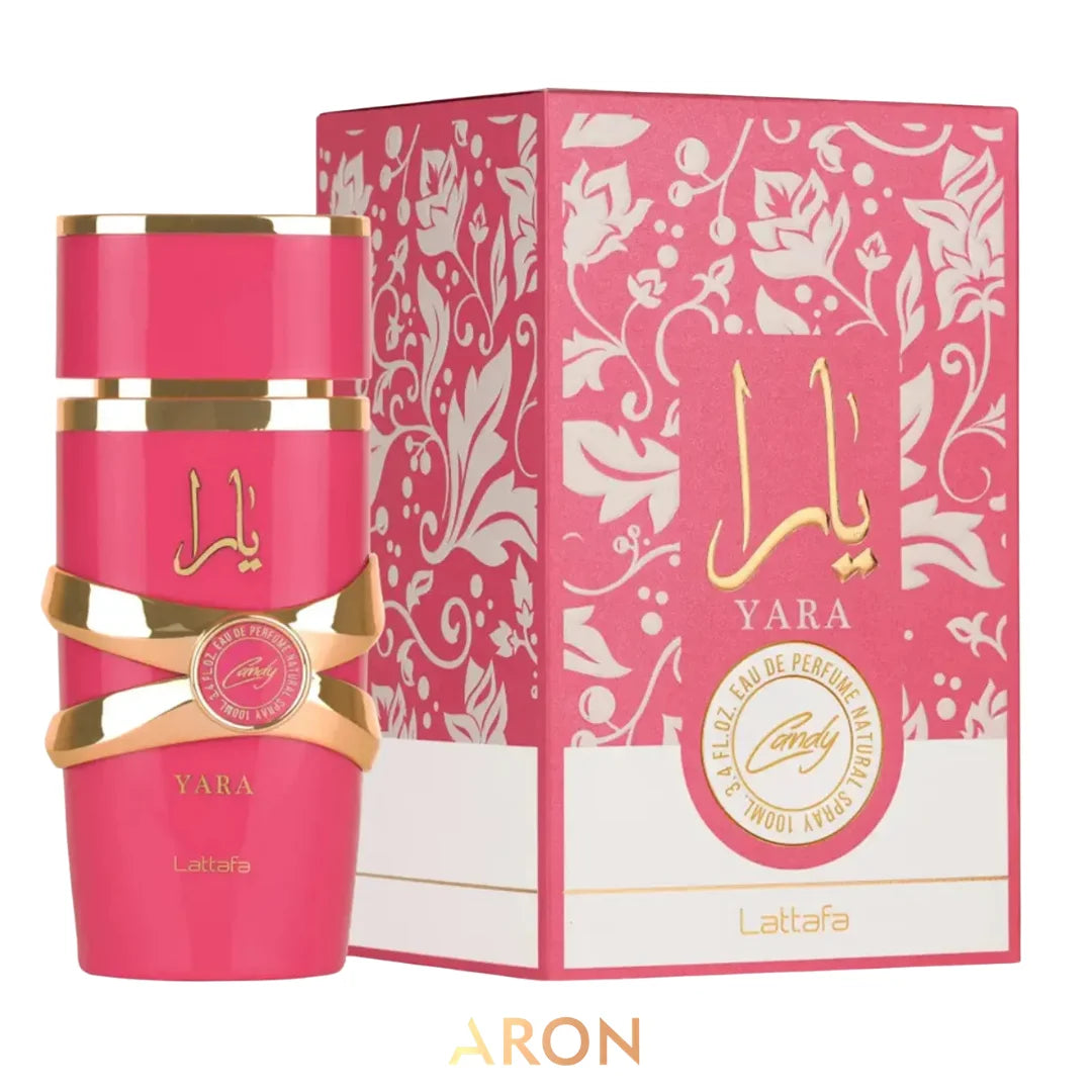 Fragancia inspirada en Yara Candy L4ttafa Dama