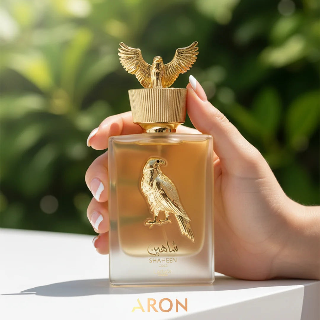 Fragancia inspirada en Shaheen Gold L4ttafa