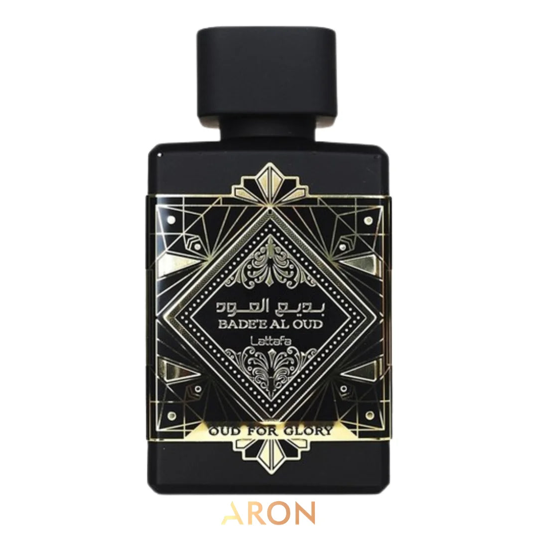 Fragancia Inspirada en Lattafa Bad3 Al 0ud Of Gl0ry